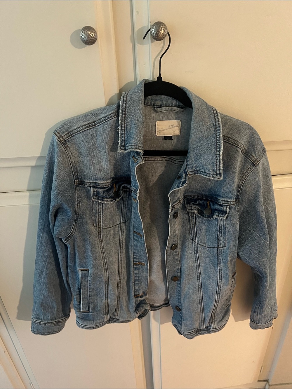 Universal Thread Light Wash Denim Jacket - Women's Jean Jacket